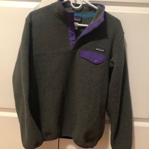 Patagonia Synchilla with snap